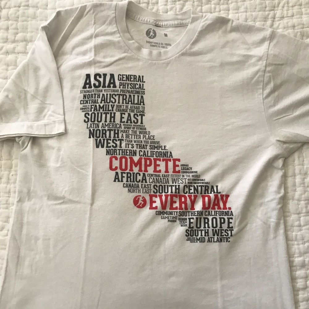 Men's Compete Every Day CrossFit Games tee